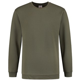 Tricorp sweater - Casual - 301008 - legergroen - maat XL