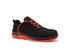 Elten MADDOX Compo werkschoenen zwart-rood S3S Laag - maat 47