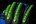 Showa werkhandschoenen - 377-IP - nitril - impactbescherming - zwart / blauw - maat L -  101615400