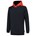 Tricorp sweater met capuchon - High-Vis - ink-fluor red - maat L