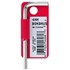 Bondhus inbussleutel - kort - chrome 3 mm