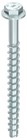 HECO MULTI-MONTI PLUS SS schroefanker - zeskantkop met ring - 10x60mm - staal - 25 stuks