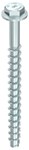 HECO MULTI-MONTI PLUS SS schroefanker - zeskantkop met ring - 10x60mm - staal - 25 stuks