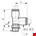 Legris - T-Inschroefkoppeling - horizontaal - 4 mm x 1/8" - BSPT - 3103 04 10