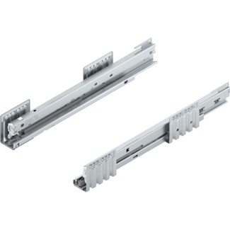Blum MERIVOBOX 40kg  Corpusprofielset L+R, 400mm,  BLUMOTION/TIP-ON BLUMOTION  Kleur: verzinkt