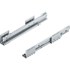 Blum MERIVOBOX 40kg  Corpusprofielset L+R, 400mm,  BLUMOTION/TIP-ON BLUMOTION  Kleur: verzinkt