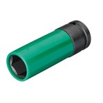 GEDORE slagmoerdopsleutel - 1/2" - beschermhuls - 19mm - groen