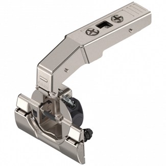 blum CLIP top BLUMOTION 95° scharnier voor gelijkliggende kaderconstructie met stalen INSERTA top Kleur: vernikkeld