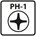 Hoenderdaal plaatschroef [200x] - RVS-A2 - platkop - PH-1 - 2.9x25mm