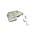 druksluiting Mini Latch 34x27mm met vangplaat