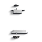 FritsJurgens Taatsdeurset System Fx 70 mm Klasse A rond - Zwart