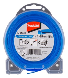 Makita blauw maaidraad - 1,65x15 mtr - E-01731