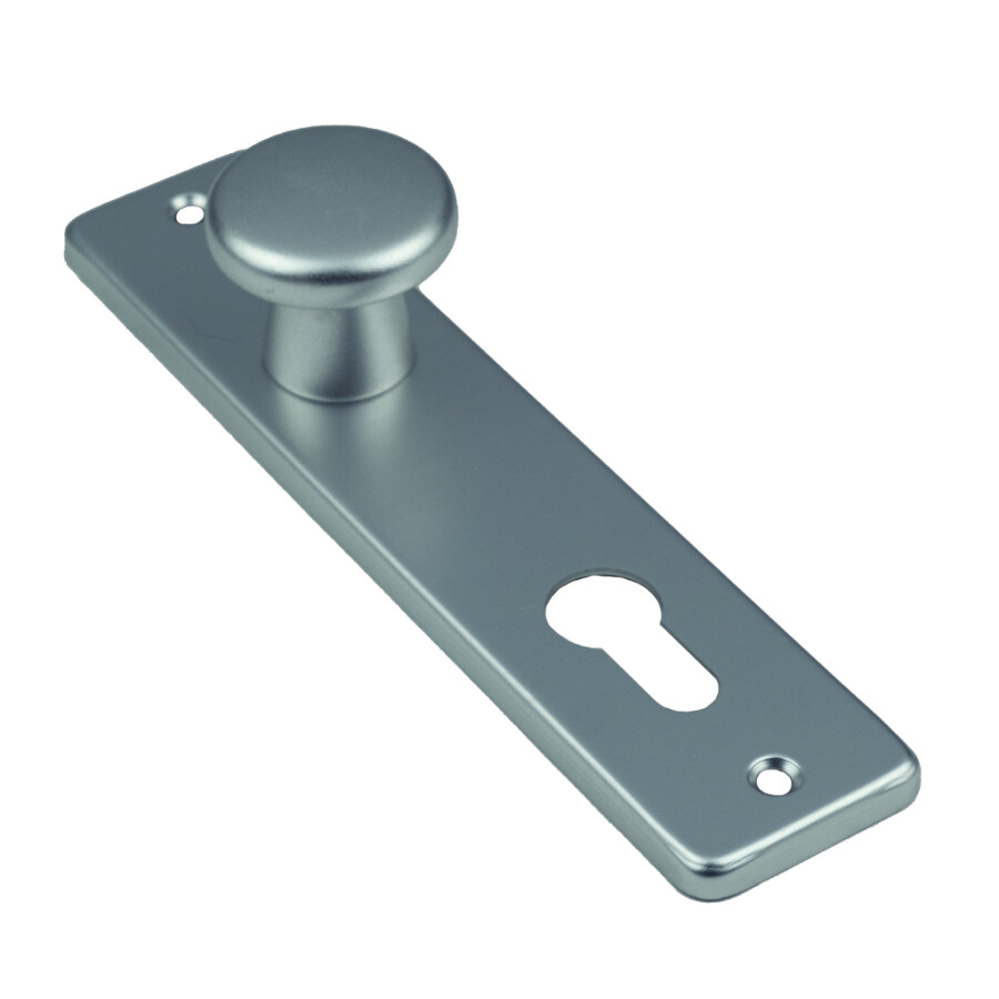 AMI kortschild met vaste knop (40mm) - cilindergat - PC55 - F1