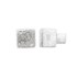 Dauby meubelknop - Pure PQ-25 - wit brons - 25 mm
