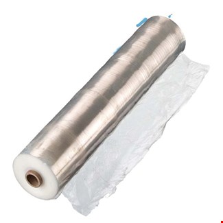 Wikkel-rek-stretchfolie - 23 mµ x 50 cm x 300 m - transparant