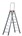Altrex dubbel oploopbare trap - Falco - FDO 8 - max. werkhoogte 3,90 m - 2 x 8 treden