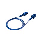 Uvex Oorplugs - Whisper+ blauw - met koord detectable
