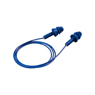 Uvex Oorplugs - Whisper+ blauw - met koord detectable
