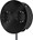 Twist mat zwart d-nl-l 2 stopcontacten -- 931.150*