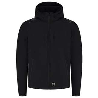 Tricorp Softshell Capuchon Luxe Redefined 406104 zwart - maat XL