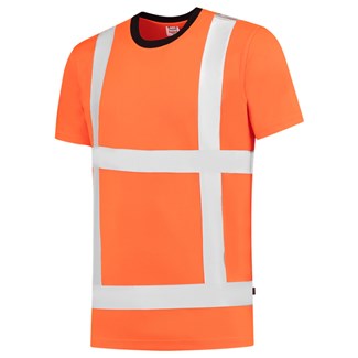 Tricorp t-shirt - RWS - birdseye - fluor orange - XS