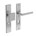 Intersteel veiligheidsbeslag greep/kruk - met kerntrekbeveiliging - PC 72 - RVS geborsteld