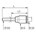 Legris -steelverloopkoppeling verkleinend - 10 mm x 14 mm - 3166 10 14