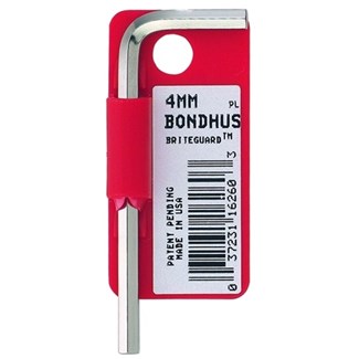 Bondhus inbussleutel - kort - chrome 5 mm