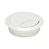 Kabeldoorvoer 2-delig 60mm wit