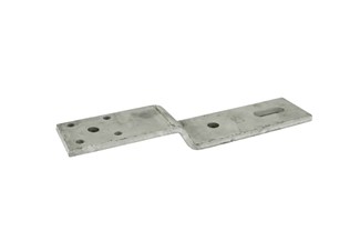 Gebr. Bodegraven vloerkozijnstrip type 25 - 110x155mm - 60x8mm - TV verzinkt