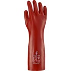 Opsial werkhandschoenen PVC rood - 40 cm
