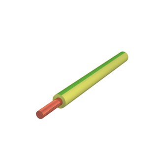 VD installatiedraad 2.5mm² - groen / geel - 100 m 