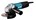 Makita haakse slijper 230V - 9558HNRGK3 - 840W - ∅125mm - met vastzetschakelaar - met accessoires - in stalen koffer