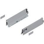 Blum ladezijkant set R+L voor TANDEMBOX Antaro  Hoogte M, incl. afdekkappen  NL: 350 mm  Kleur: Grijs