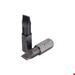 Witte sleuf bit [2x] - 1/4'' - 1,2x6,5mm - 25 mm  