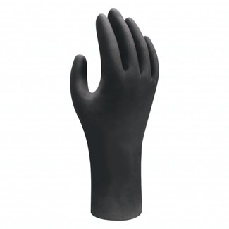 Showa nitrile wegwerphandschoenen (100x) - 6112PF - BLACK - maat XL  