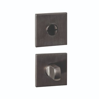 Intersteel WC-sluiting verdekt 53x53x6mm met stift 6-8mm PVD Antraciet
