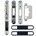 Roto Sluitgarnituur Roto meerpuntssluiting Korte Lip Compleet Reno 38mm