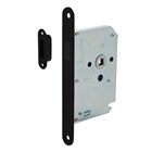 Intersteel magneet loopslot - doornmaat 50 mm - voorplaat afgerond - mat zwart