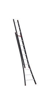 Altrex opsteekladder - Nevada - max. werkhoogte 6,05 m - 2 x 10 sporten - 2 delig