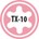 Dynaplus schroefbit roze  [10x] - TX-10 - 25mm