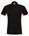 Tricorp Workwear 202002 Bi-Color unisex poloshirt Zwart Oranje XS