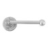 Dauby toiletrolhouder enkel - Pure Plus - mat wit brons - 150 mm - rechts
