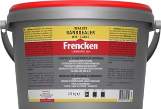 Frencken randsealer - 2500 ml - 1 component - wit