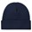 Nilton's gebreide muts met omslag marine blauw 1450-14-A14