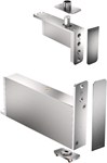 FritsJurgens taatsdeurset - System M+ 40 mm - Klasse F - Flush afgerond - RVS