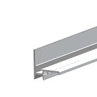 Ellen beglazingsprofiel - BS-8 - 5000 mm - geanodiseerd aluminium