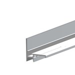 Ellen beglazingsprofiel - BS-8 - 5000 mm - geanodiseerd aluminium