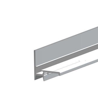 Ellen beglazingsprofiel - BS-8 - 5000 mm - geanodiseerd aluminium