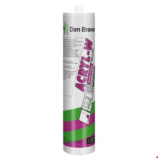 Zwaluw acrylaatkit-w - 310 ml koker - zwart